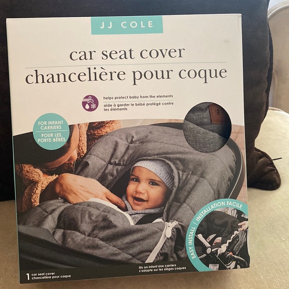 JJ Cole Car Seat Cover- hardly used, in box - Picture 1 of 2